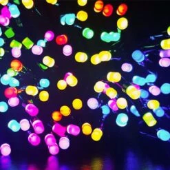 Twinkly RGB - 250L, 3" Sp, Wifi - Green Wire -Christmas Decoration Store retail twinkly lite light set 1