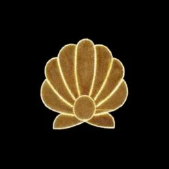 Gold Clamshell Self Standing Or Pole Mount