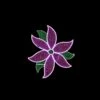 Jewel Poinsettia Pole Mount -Christmas Decoration Store rkpgl 3