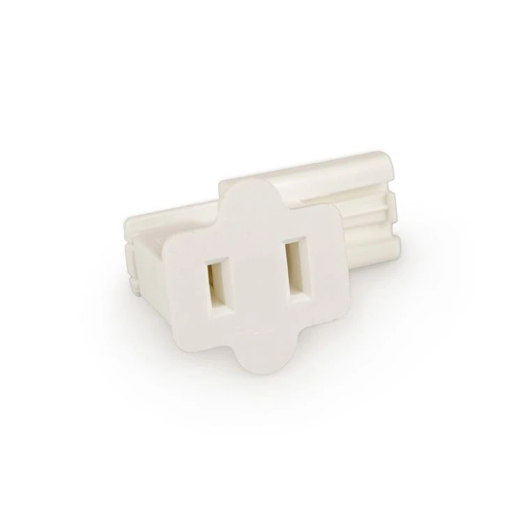 18/2 Female Vampire Plug - White - SPT1, Break Away Tab - Available In Bags/Cases Of 5, 50 And 1000 4 18/2 Female Vampire Plug - White - SPT1, Break Away Tab - Available In Bags/Cases Of 5, 50 And 1000 - Image 2