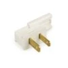 18/2 Male Slide On Vampire Plug, SPT-1, White - Available In Bags/Cases Of 5, 50 And 1000 -Christmas Decoration Store s m 182 1 wh a 3