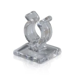 Mini Light Adhesive Clip W/Pads - Bag Of 100