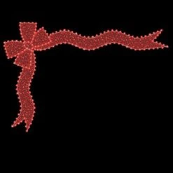 Corner Mount Bow 7' W X 6' 10" T, 132 Bulbs, LED