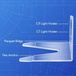 Original Shingle Tab, C7/C9 - Bag Of 100 12 Original Shingle Tab, C7/C9 - Bag Of 100 -Christmas Decoration Store shingle tab blueprint 2 1