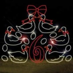 16.5' Six Geese A Laying