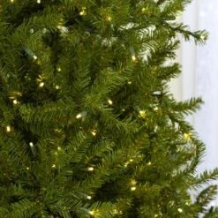 7.5' Indoor LED McKenzie Noble Fir Christmas Tree - Warm White -Christmas Decoration Store t it 75 1211 ww 2 crop