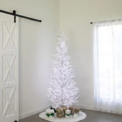 7.5' Indoor LED Glacier Fir White Christmas Tree - With Multi-Function Pure White/Warm White Lights 12 7.5' Indoor LED Glacier Fir White Christmas Tree - With Multi-Function Pure White/Warm White Lights -Christmas Decoration Store t it 75 1236 wwcw 3