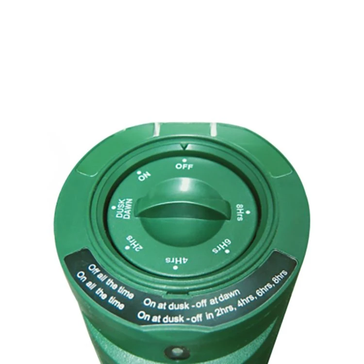 3 Outlet Photocell Ground Stake - Green 4 3 Outlet Photocell Ground Stake - Green - Image 2