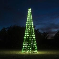 20' Commercial Commercial Tree Of Lights - 5 Color Options -Christmas Decoration Store tol 20 gr a 2
