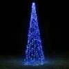 12' Standard Tree Of Lights - Blue