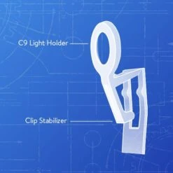 C7 Tuff Clips-Bag Of 100 13 C7 Tuff Clips-Bag Of 100 -Christmas Decoration Store tuff clip blueprint 1 1 2