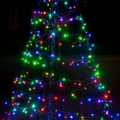 6.5' Twinkly Light Tree RGBW, 300L, Pole Included, Wifi 14 6.5' Twinkly Light Tree RGBW, 300L, Pole Included, Wifi -Christmas Decoration Store twp300spp bus 5