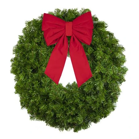 30" Unlit Deluxe Oregon Fir Wreath - Bow Option Available 6 30" Unlit Deluxe Oregon Fir Wreath - Bow Option Available - Image 4