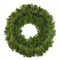 36" Lit Pure White Deluxe Oregon Fir Wreath - Bow Option Available 11 36" Lit Pure White Deluxe Oregon Fir Wreath - Bow Option Available -Christmas Decoration Store w 36 dof back 1 1 1 1