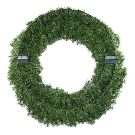 48" Lit Multi Deluxe Oregon Fir Wreath - Bow Option Available 7 48" Lit Multi Deluxe Oregon Fir Wreath - Bow Option Available - Image 5