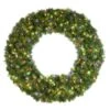 48" Lit Multi Deluxe Oregon Fir Wreath - Bow Option Available 2 48" Lit Multi Deluxe Oregon Fir Wreath - Bow Option Available -Christmas Decoration Store w 48 dofl 6 m