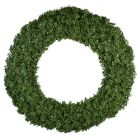 84" Unlit Deluxe Oregon Fir Wreath - Bow Option Available 3 84" Unlit Deluxe Oregon Fir Wreath - Bow Option Available